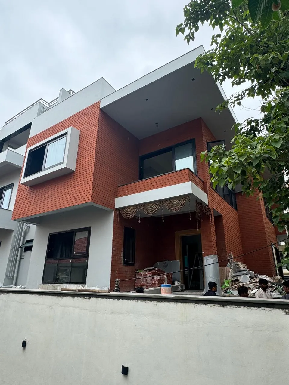 Festive Brick Home