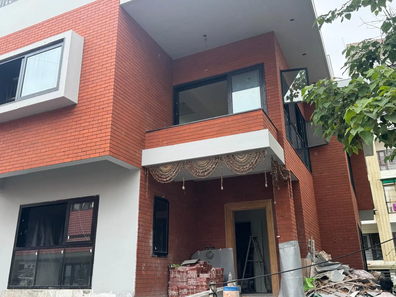 Festive Brick Home